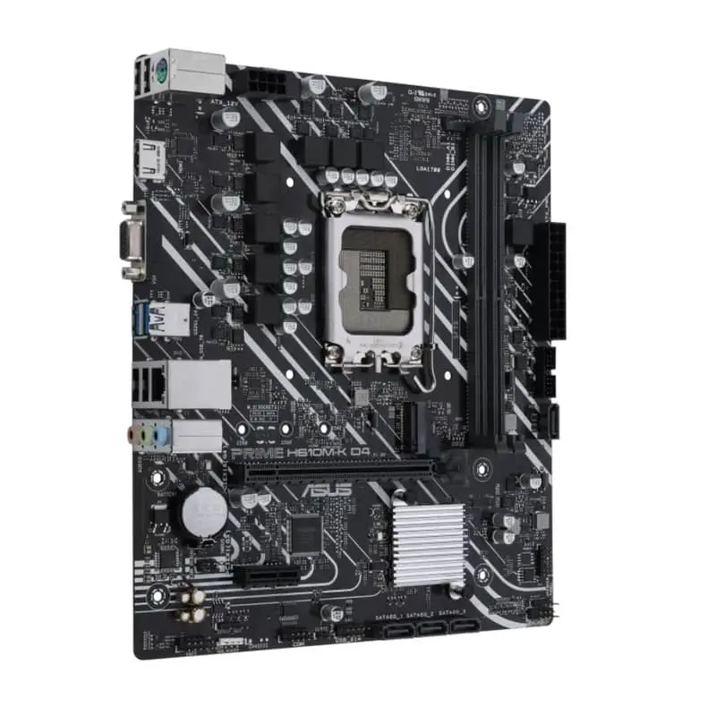 بررسی مشخصات مادربرد ایسوس مدل ASUS PRIME H610M-K D4