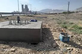فونداسیون پایه چراغ خیابانی