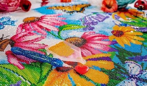 روش های افزایش خلاقیت با نقاشی الماسی