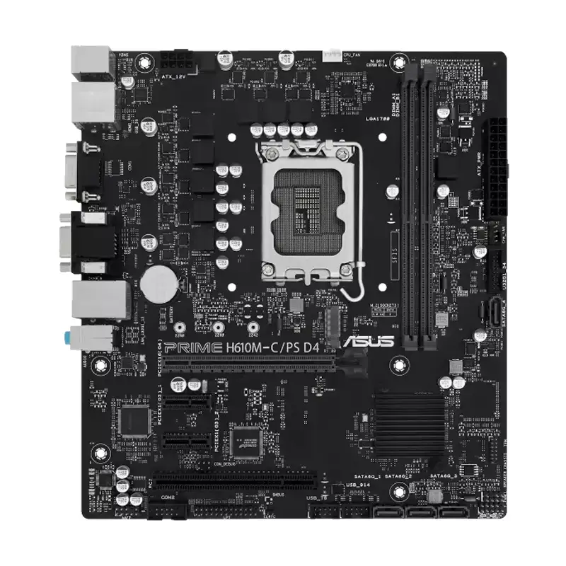 بررسی مشخصات مادربرد ایسوس مدل ASUS PRIME H610M C PS D4