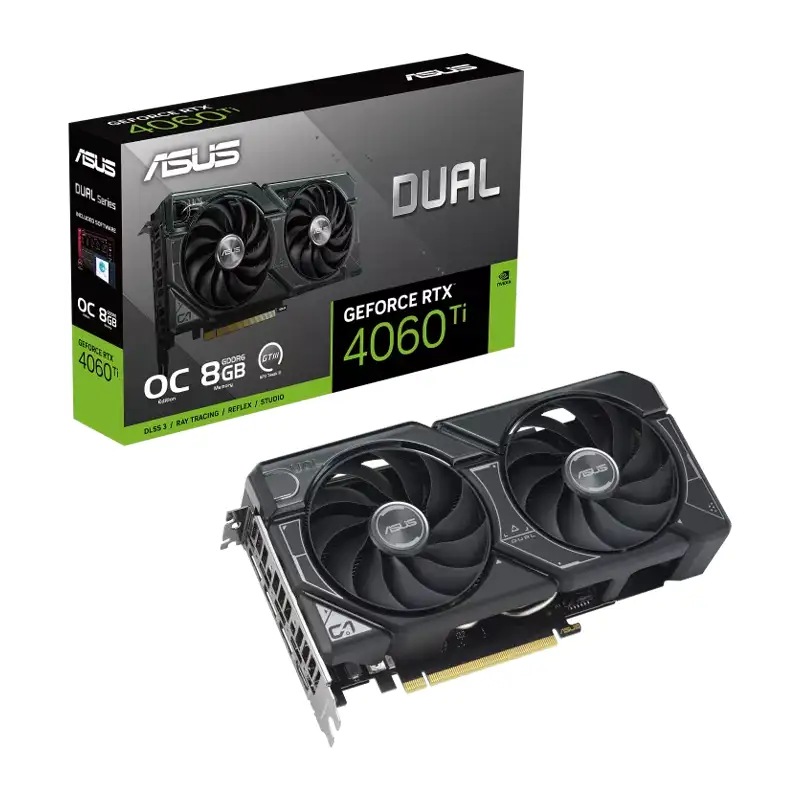 بررسی مشخصات کارت گرافیک ایسوس GeForce RTX 4060 Dual Ti OC Edition 8GB GDDR6