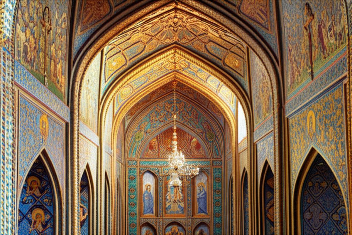 کلیسای وانک اصفهان: رازهای زیبایی و معماری حیرت انگیز