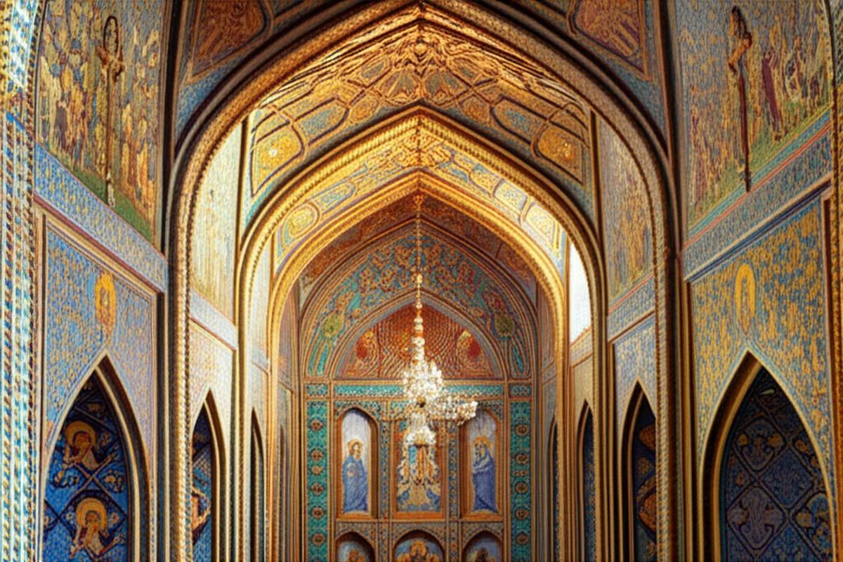 کلیسای وانک اصفهان: رازهای زیبایی و معماری حیرت انگیز