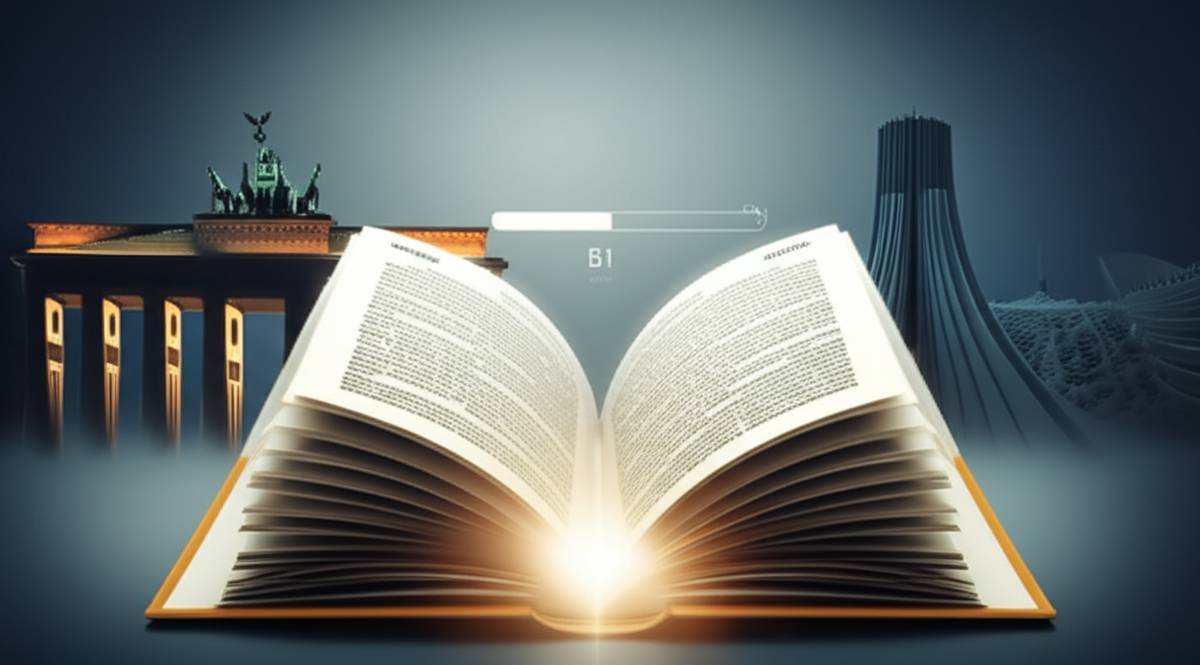 خلاصه واژه نامه آلمانی فارسی +SICHER B1 مترجم ولی خانی