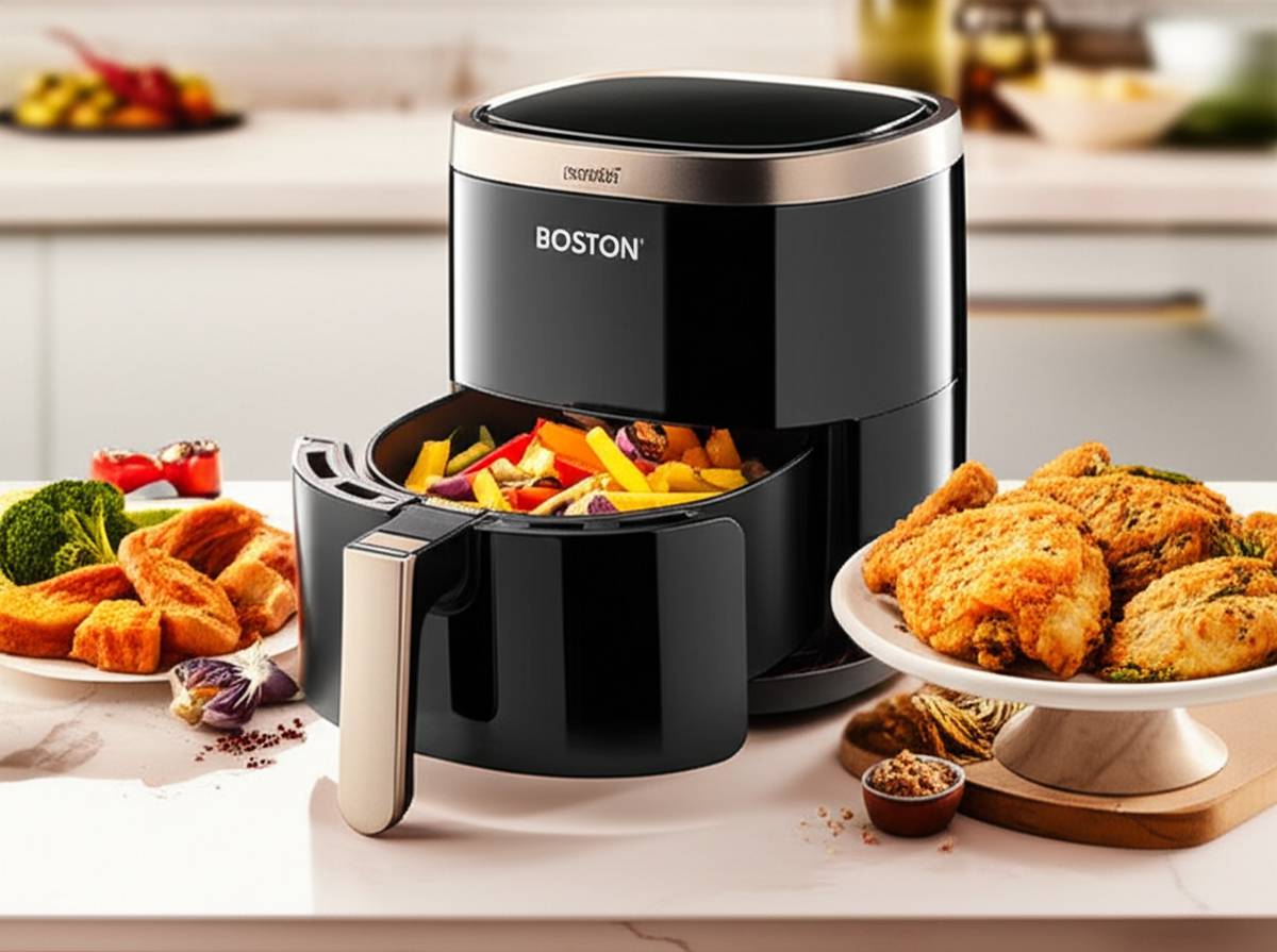 نقد و بررسی کامل سرخ کن بدون روغن مونتینی مدل BOSTON