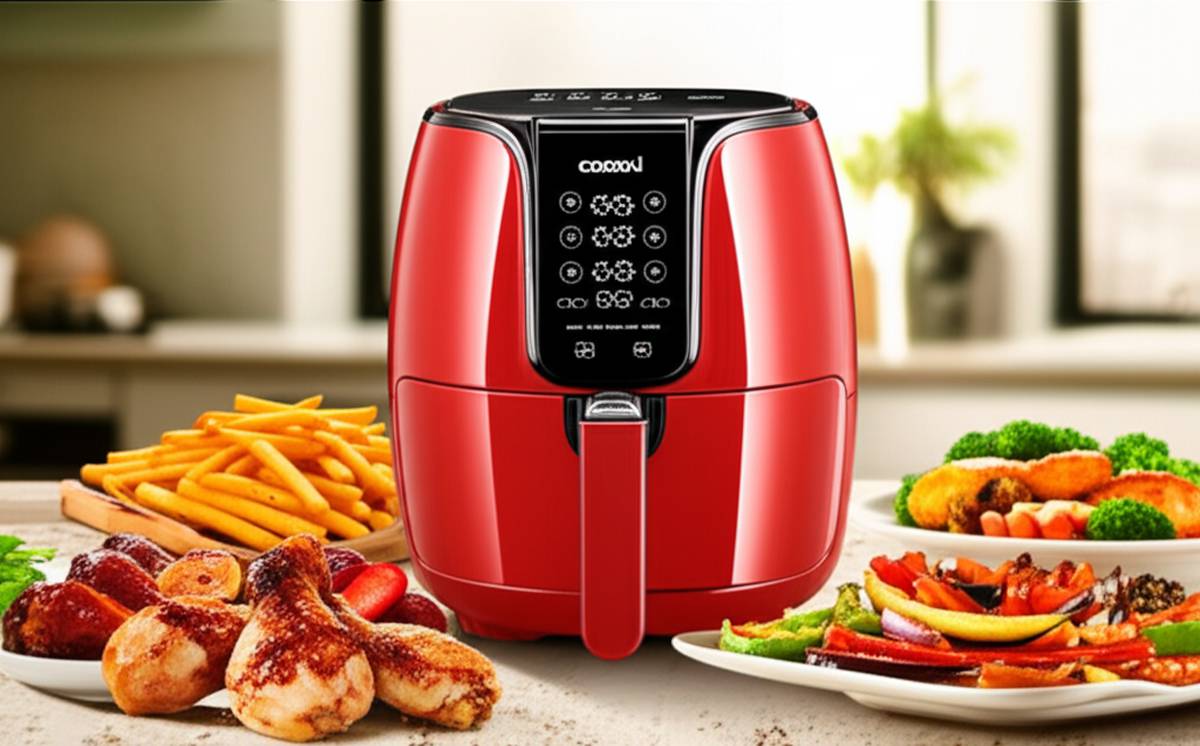 نقد و بررسی کامل سرخ کن بدون روغن کوزوری CP158-AF Red