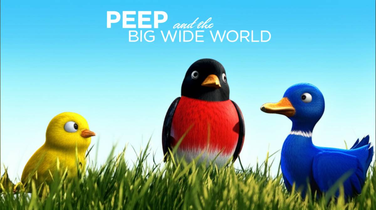 Peep and the Big Wide World: معرفی و بررسی برنامه آموزشی