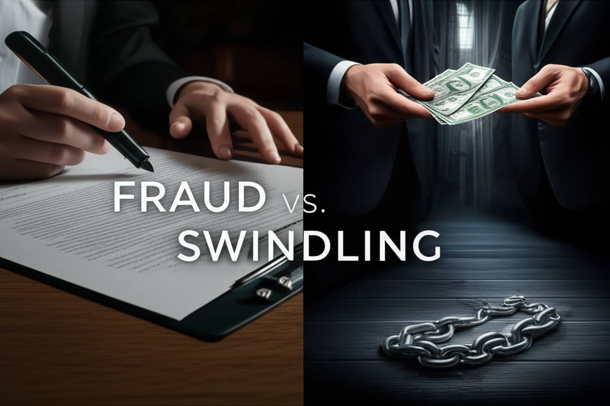 تفاوت تدلیس و کلاهبرداری چیست؟ | صفر تا صد مقایسه حقوقی