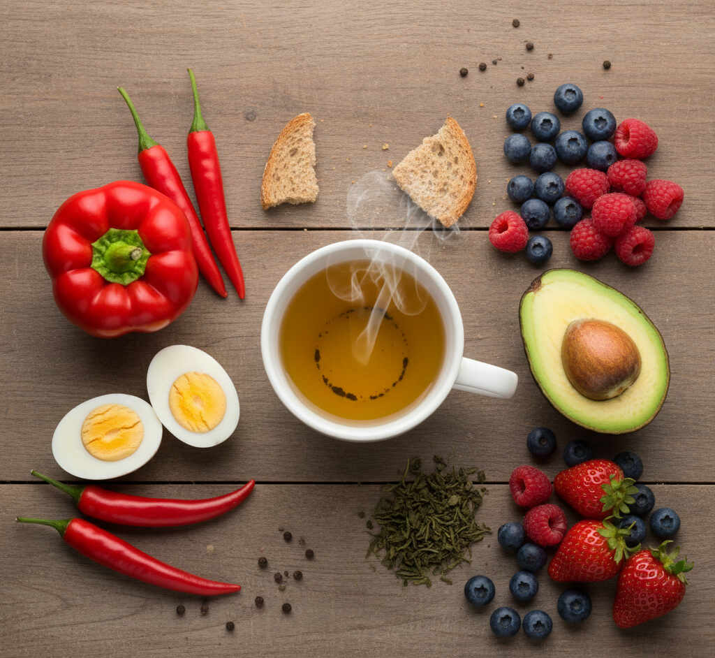 تغذیه | متابولیسم خوراکی های چربی سوز