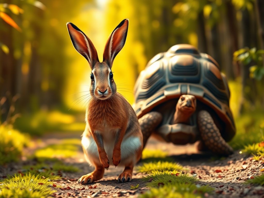 خلاصه کامل داستان خرگوش مغرور (ازوپ) | روایت علی محمدپور