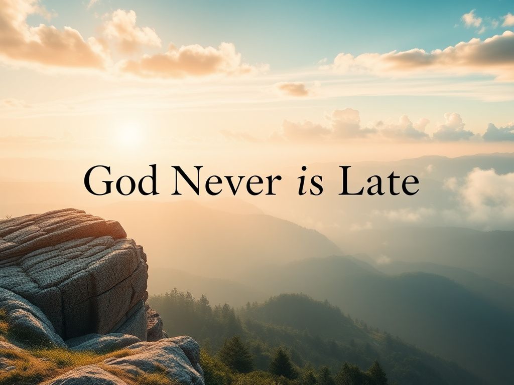 خلاصه کامل کتاب خدا هرگز دیر نمی کند (شهین ترک زبان)