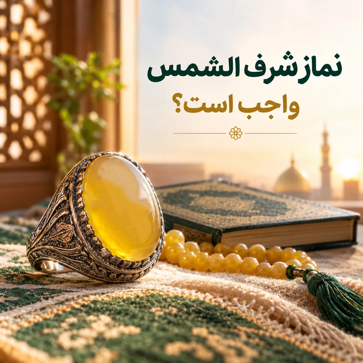 نماز شرف الشمس واجب است؟ حکم شرعی و نظر مراجع