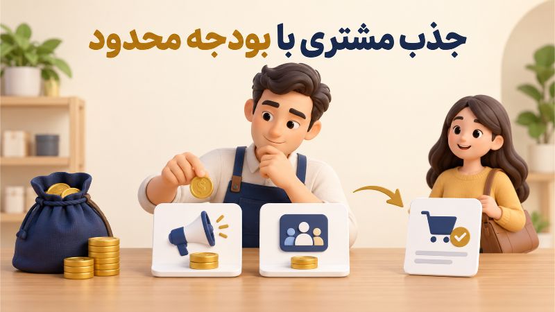 چگونه با بودجه محدود مشتری بیشتری برای کسب وکار جذب کنیم؟